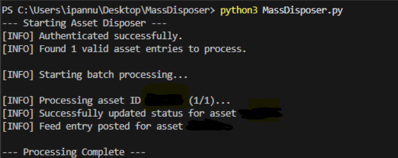 MassDisposer